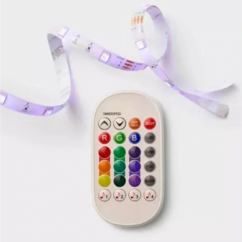 heyday Led Accent Color Changing Light Strip with IR Controller 
